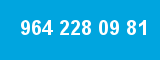 964 228 09 81 964 228 09 81